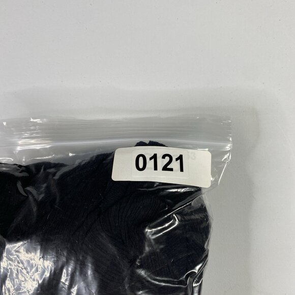 By Anthropologie Jumpsuit Womens XS Black Wide Leg Smocked Halter Keyhole V-Neck - Picture 16 of 16